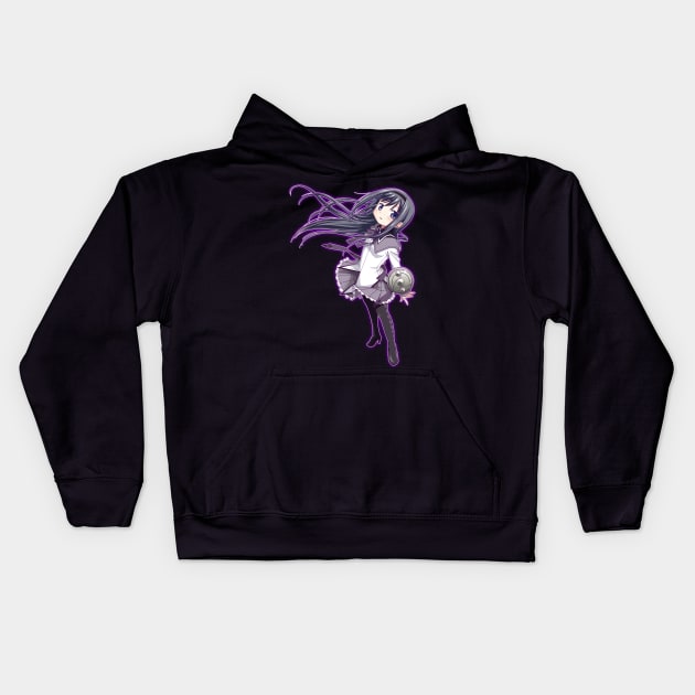 Homura Akemi - Only You edit. II Kids Hoodie by YueGraphicDesign